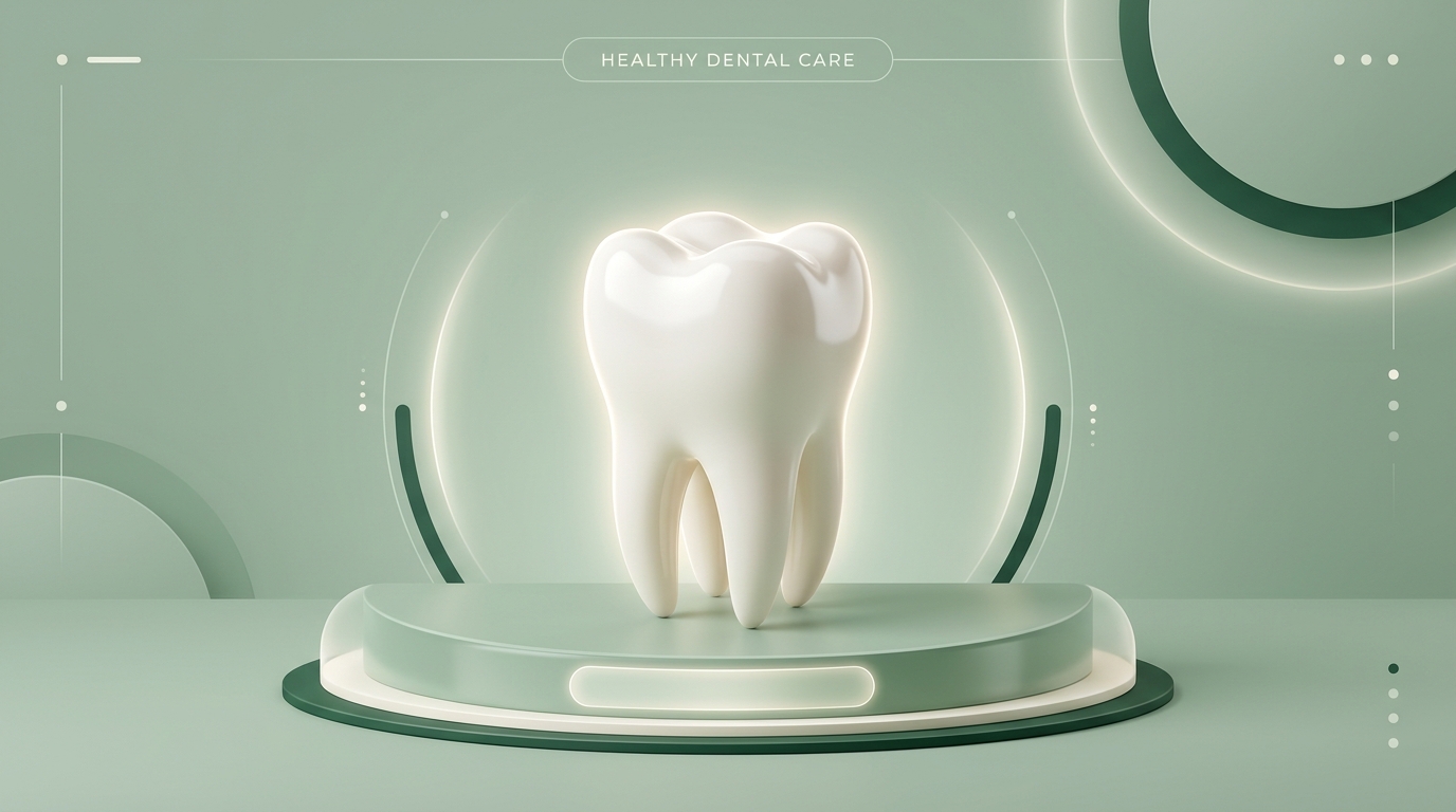Dentist examining a damaged tooth